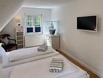 Schlafzimmer - Ferienhaus *Koggenhüs* - Top-Hundeurlaub