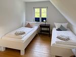 Schlafzimmer - Ferienhaus *Koggenhüs* - Top-Hundeurlaub