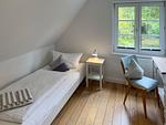 Schlafzimmer - Ferienhaus *Koggenhüs* - Top-Hundeurlaub