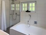 Badezimmer - Ferienhaus *Koggenhüs* - Top-Hundeurlaub