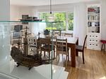 Wohnzimmer - Ferienhaus *Koggenhüs* - Top-Hundeurlaub