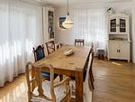Wohnzimmer - Ferienhaus *Koggenhüs* - Top-Hundeurlaub