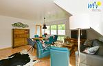 Wohnzimmer - Ferienwohnung Großer Vogelsand - Top-Hundeurlaub