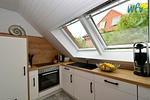 Küche / Küchenzeile - Ferienwohnung Großer Vogelsand - Top-Hundeurlaub