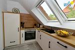 Küche / Küchenzeile - Ferienwohnung Großer Vogelsand - Top-Hundeurlaub