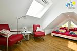 Schlafzimmer - Ferienwohnung Großer Vogelsand - Top-Hundeurlaub