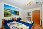Schlafzimmer - Ferienwohnung Großer Vogelsand - Top-Hundeurlaub