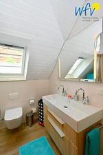 Badezimmer - Ferienwohnung Großer Vogelsand - Top-Hundeurlaub