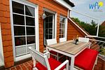 Balkon - Ferienwohnung Großer Vogelsand - Top-Hundeurlaub