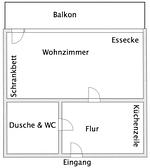 Grundriss - Loreley App. 18 "Düne 18" - Top-Hundeurlaub