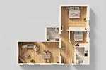 Grundriss - App. 2 - Top-Hundeurlaub