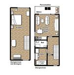 Grundriss - Ferienwohnung 8 - Top-Hundeurlaub