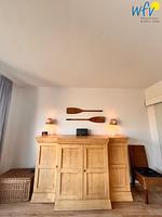 Wohnzimmer - Ferienwohnung 8 - Top-Hundeurlaub