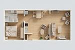 Grundriss - Appartement 04 - Top-Hundeurlaub