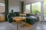 Wohnzimmer - Ferienwohnung Deichfried - Top-Hundeurlaub