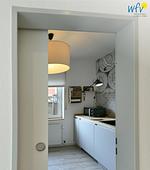 Küche / Küchenzeile - Ferienwohnung Deichfried - Top-Hundeurlaub