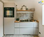 Küche / Küchenzeile - Ferienwohnung Deichfried - Top-Hundeurlaub