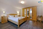 Schlafzimmer - Ferienwohnung Deichfried - Top-Hundeurlaub
