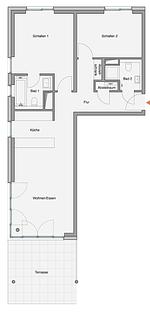 Grundriss - C-01 Heimathafen - Top-Hundeurlaub