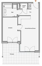 Grundriss - B-03 Seebrise - Top-Hundeurlaub