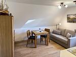 Wohnzimmer - Ferienwohnung *Üüs Aran 1* - Top-Hundeurlaub