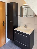 Badezimmer - Ferienwohnung *Üüs Aran 3* - Top-Hundeurlaub