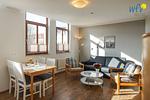 Wohnzimmer - Ferienwohnung Bootsmann - Top-Hundeurlaub