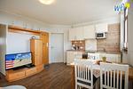 Wohnzimmer - Ferienwohnung Bootsmann - Top-Hundeurlaub