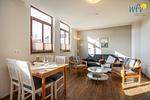 Wohnzimmer - Ferienwohnung Bootsmann - Top-Hundeurlaub