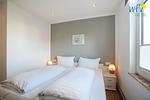 Schlafzimmer - Ferienwohnung Bootsmann - Top-Hundeurlaub