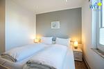 Schlafzimmer - Ferienwohnung Bootsmann - Top-Hundeurlaub