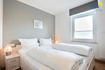 Schlafzimmer - Ferienwohnung Bootsmann - Top-Hundeurlaub
