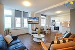Wohnzimmer - Ferienwohnung Stüürmann - Top-Hundeurlaub
