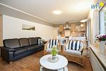 Wohnzimmer - Ferienwohnung "Dollart-Prinzessin" - Top-Hundeurlaub