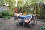 Terrasse - Ferienwohnung "Dollart-Prinzessin" - Top-Hundeurlaub