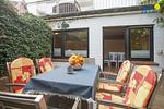 Terrasse - Ferienwohnung "Dollart-Prinzessin" - Top-Hundeurlaub