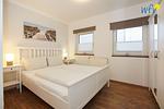 Schlafzimmer - Ferienwohnung "Dollart-Prinzessin" - Top-Hundeurlaub