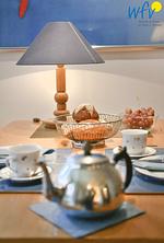Essbereich - Ferienwohnung Ankerspill - Top-Hundeurlaub