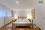 Schlafzimmer - Ferienwohnung Ankerspill - Top-Hundeurlaub