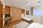 Schlafzimmer - Ferienwohnung Ankerspill - Top-Hundeurlaub