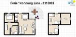 Grundriss - Ferienwohnung Lina - Top-Hundeurlaub
