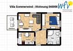 Grundriss - Ferienwohnung 6 - Top-Hundeurlaub