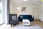Wohnzimmer - Ferienwohnung 2 - Top-Hundeurlaub
