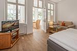 Wohnzimmer - Appartement 03 - Top-Hundeurlaub