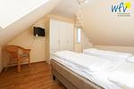 Schlafzimmer - Ferienwohnung Gartentraum - Top-Hundeurlaub