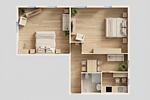 Grundriss - Appartement 04 - Top-Hundeurlaub