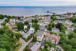 Vogelperspektive - Appartement 04 nur 300 m zum Strand, Hunde sind Willkommen - Top-Hundeurlaub