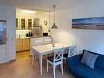 Küche der Ferienwohnung Strandlöper in Wittdün auf Amrum - Ferienwohnung *Strandlöper* - Top-Hundeurlaub
