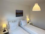 Schlafzimmer der Ferienwohnung Strandlöper in Wittdün auf Amrum - Ferienwohnung *Strandlöper* - Top-Hundeurlaub