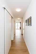 Empfang - Eckapartment mit 2 Terrassen mit Parkplatz am Haus , Hund erlaubt P7 A5 - Top-Hundeurlaub